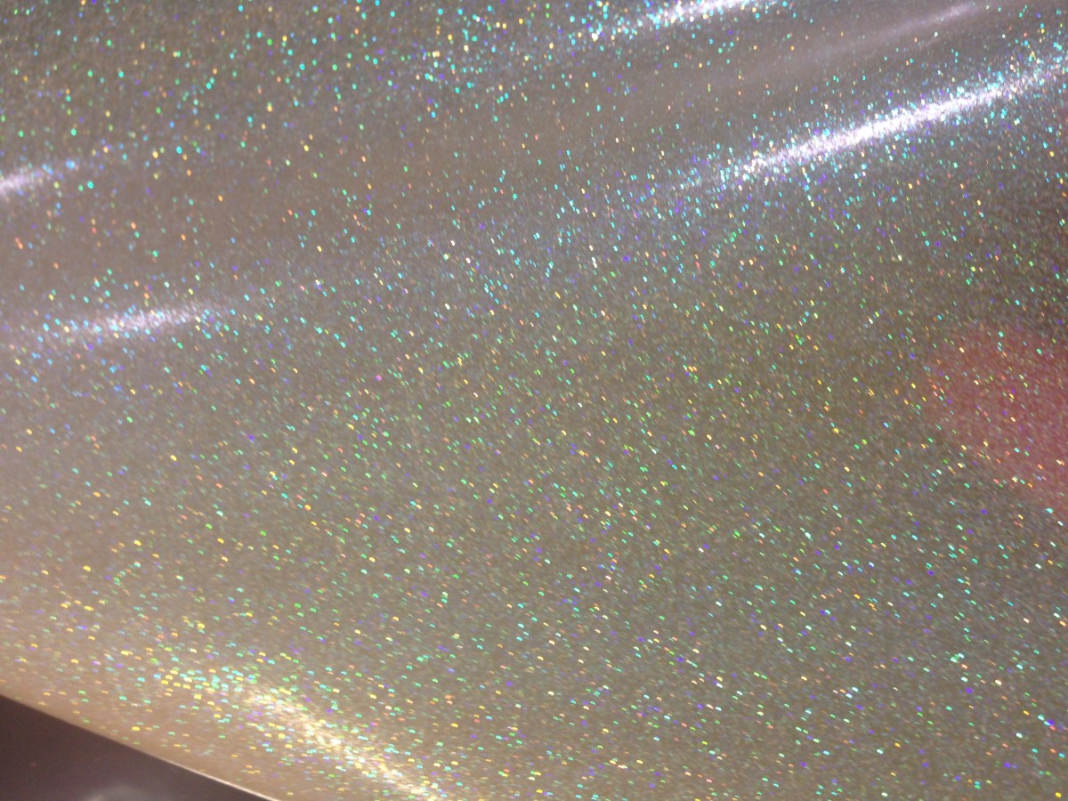 IMG_1211 Yummy Gummy Latex iridescent glitter in clear latex