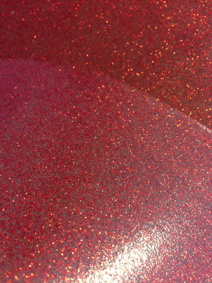 IMG_1387 Yummy Gummy Latex Red Glitter Latex