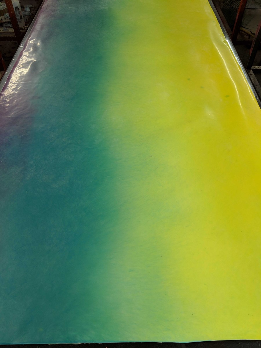 IMG_20190419_161053 Yummy Gummy Latex Seamless ombre in yellow, turquoise and purple