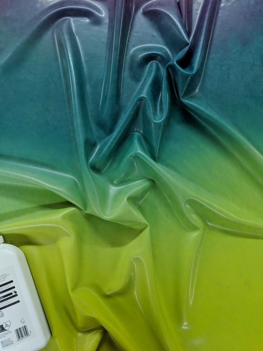 IMG_20190419_161433 Yummy Gummy Latex Seamless ombre in yellow, turquoise and purple