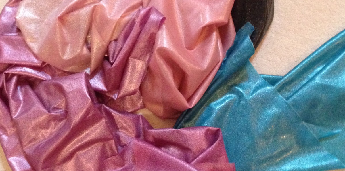 IMG_2664 Yummy Gummy Glitter latex in blue, magenta, and pink