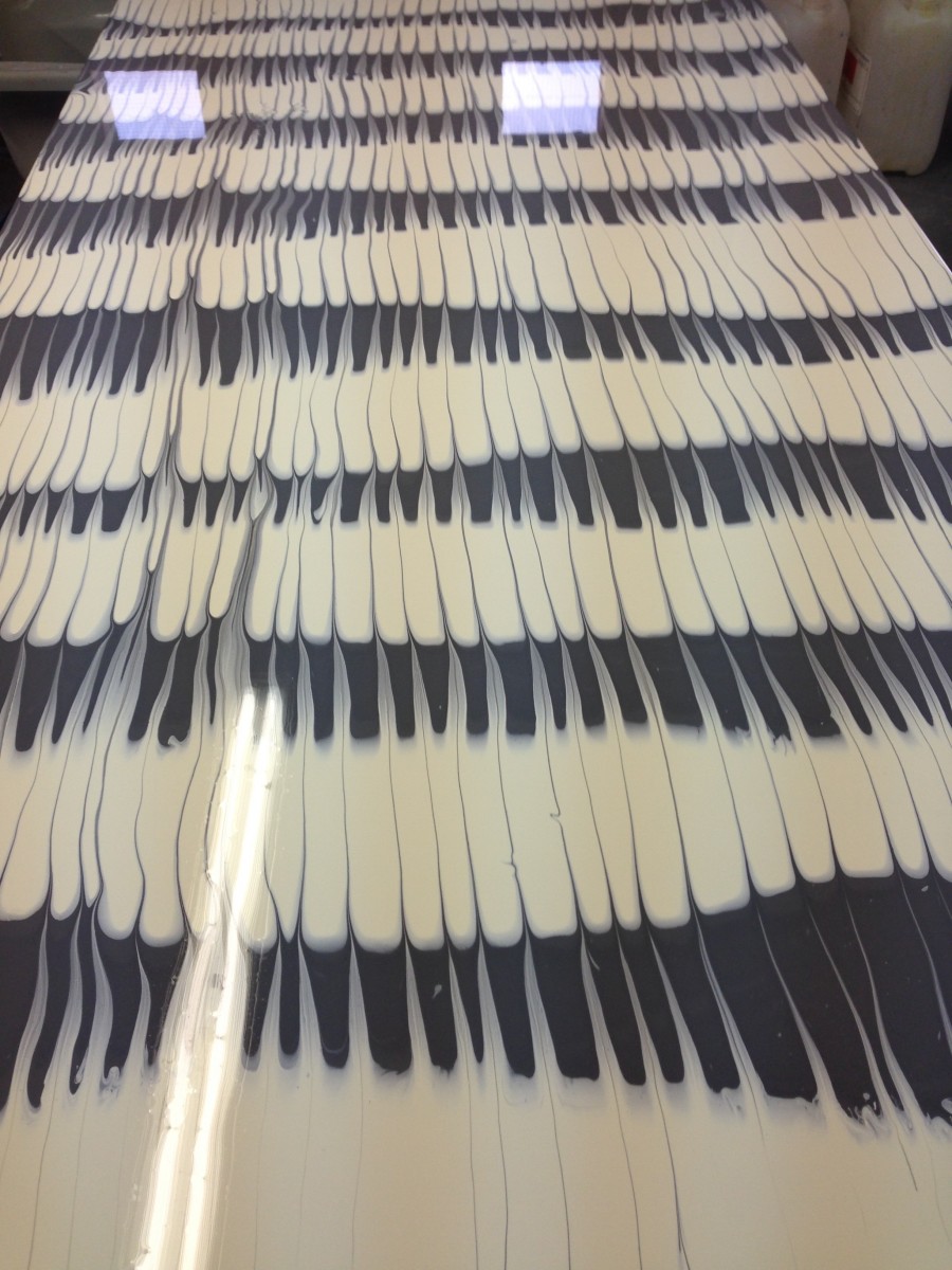 IMG_3093-1 Black and white striped one directional drag marble