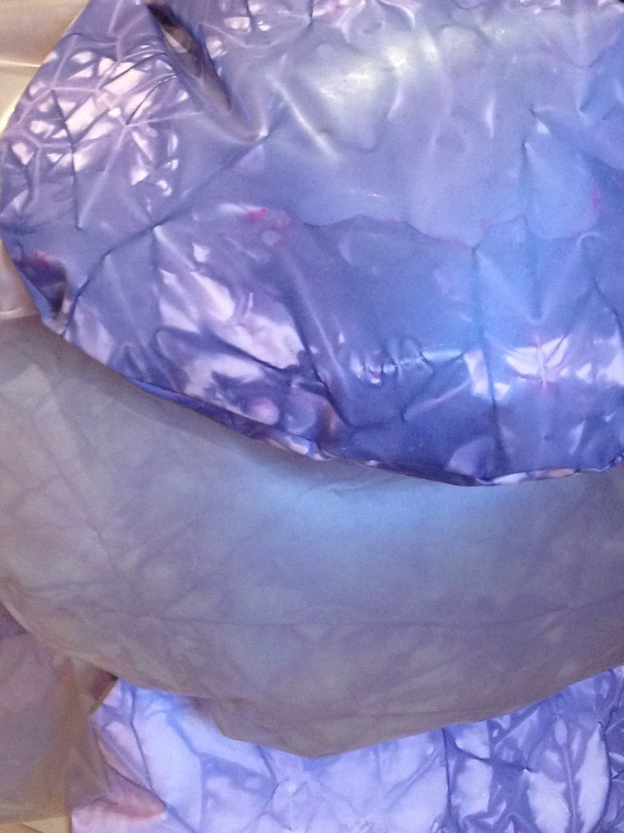 IMG_4031 Yummy Gummy Latex, purple crystal marble on white and clear latex