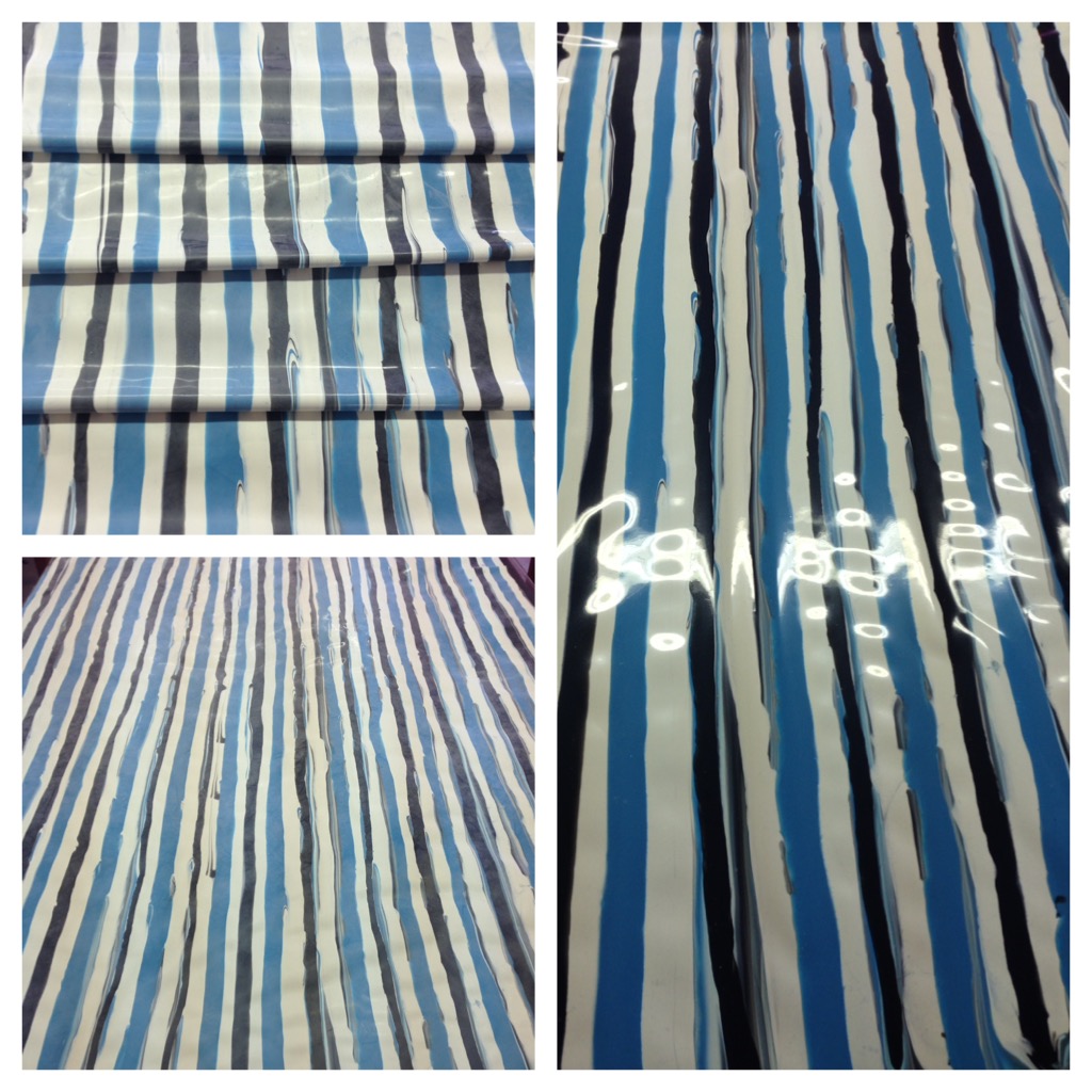 IMG_4899 Black, White and blue vertical detailed stripe latex